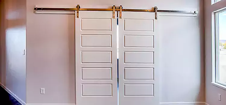 Glass Barn Door with Installation Hardware Kit Glendale